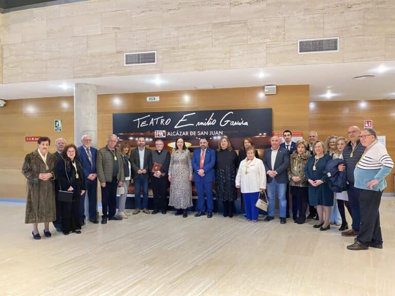 Ambrosio León inaugura la Semana Santa de Alcázar de San Juan con un emotivo pregón cofrade