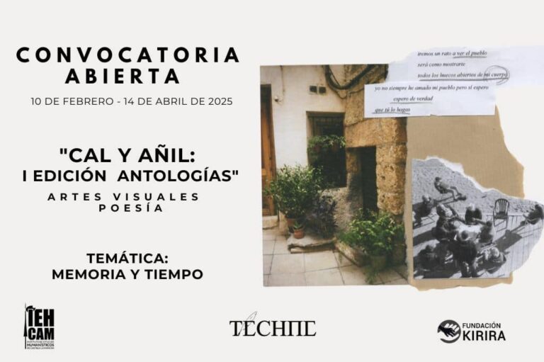 Convocatoria Abierta para Poetas y Artistas de La Mancha en la Antología Cal y Añil