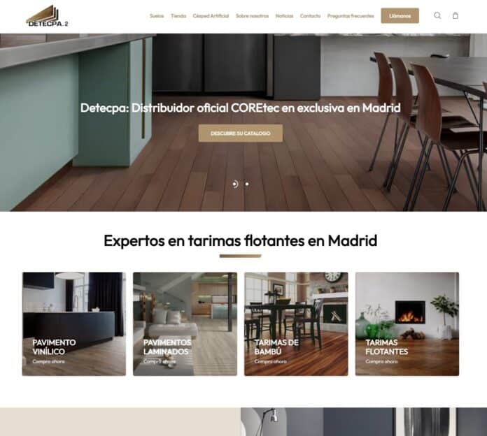 Detecpa.2 presenta el rediseño de su página web con mejoras en la experiencia de usuario
