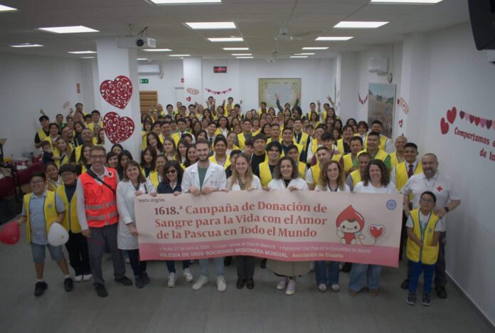Iglesia de Dios Sociedad Misionera Mundial organiza una campaña de donación de sangre