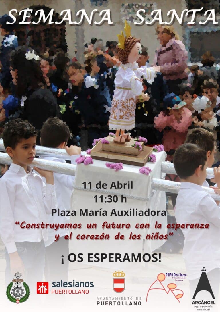 La Cantera Devota se alista para deslumbrar en la Procesión Infantil de Semana Santa del Colegio Salesiano