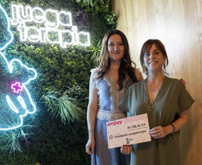 Smöoy renueva por tercer año consecutivo su colaboración con la Fundación Juegaterapia de apoyo contra el cáncer infantil