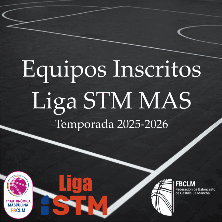 Equipos Confirmados para la Temporada 2025-2026 en la Liga STM de 1ª Autonómica Masculina: ¡Todo Listo para el Desarrollo del Torneo!