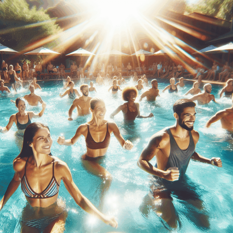 Éxito y Diversión: Clausura de los Cursos de Aquafitness de Verano en la Piscina de Puertollano