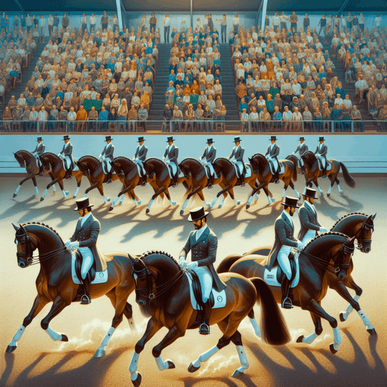 Diez Jinetes Deslumbran con su Habilidad en el II Concurso de Doma Ecuestre de Puertollano