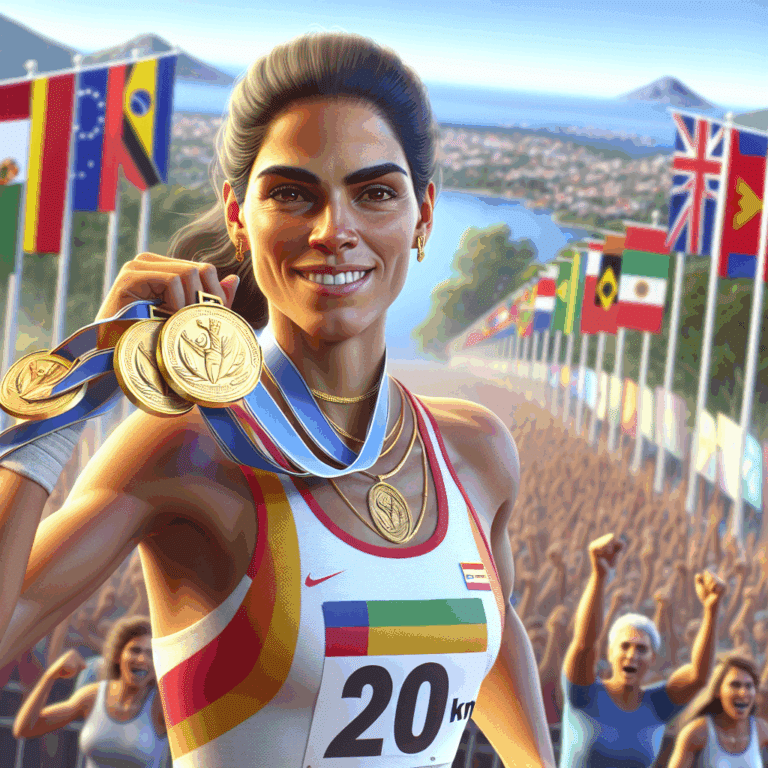 María Pérez conquista su cuarto oro en el Mundial con un impresionante doblete en 20 km marcha