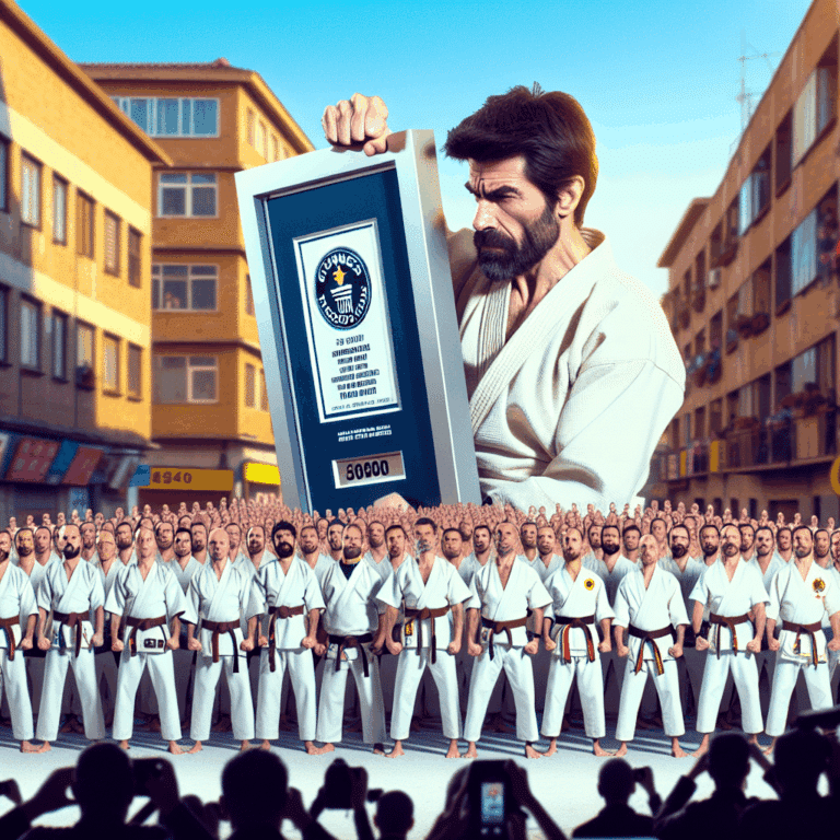 Puertollano Establece un Récord Mundial en el Libro Guinness por sus Excepcionales Logros en Artes Marciales