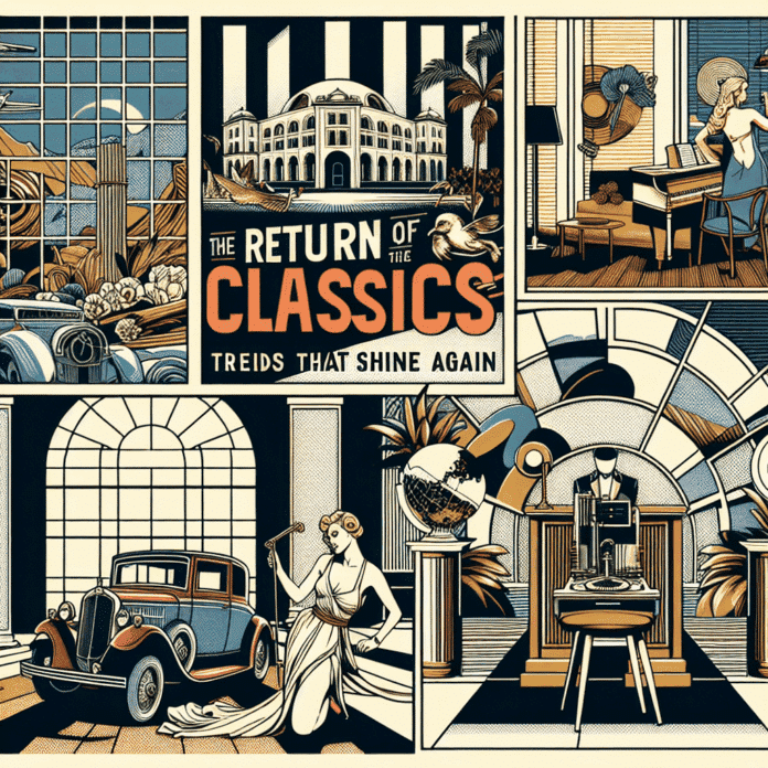 Clásicos Renovados: Tendencias que Retoman su Encanto