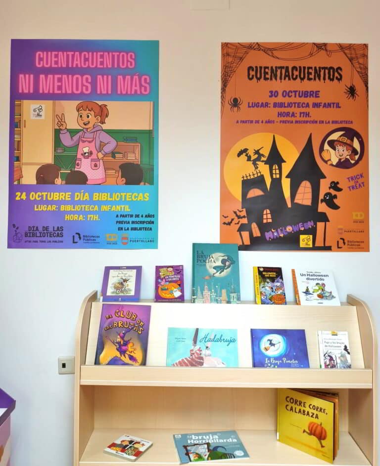 Cuentacuentos de Halloween en la Biblioteca Municipal: Aventura para Niños a Partir de 4 Años