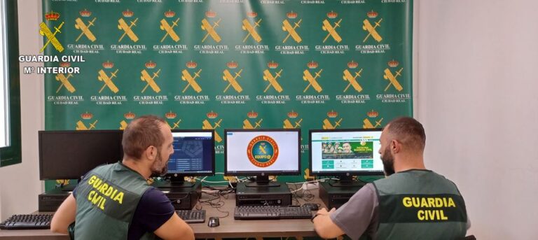 Desarticulación de Tres Redes Criminales Especializadas en Ciberestafas Bancarias por la Guardia Civil de Ciudad Real