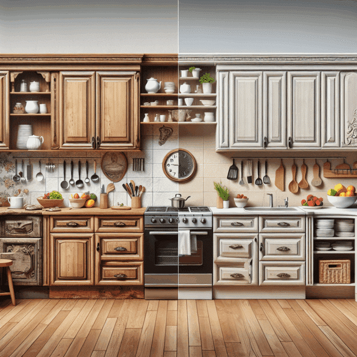 El Truco Ideal para Encimeras Vintage y Propiedades en Alquiler