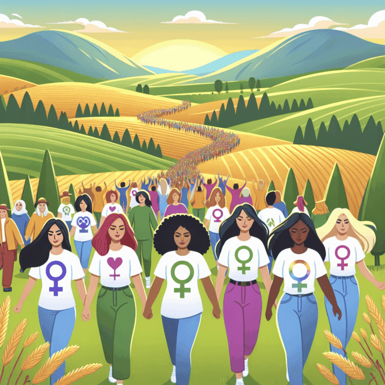 Infantes Conmemora el Día Internacional de las Mujeres Rurales con una Marcha Solidaria por la Igualdad y el Empoderamiento Femenino