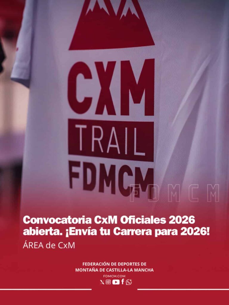 Inicia el Plazo de Inscripción para las Carreras de Montaña Oficiales 2026 de la FDMCM