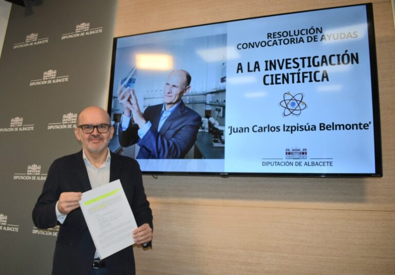 La Diputación de Albacete Triplica en 2025 las Ayudas ‘Juan Carlos Izpisúa Belmonte’, Beneficiando un Total de 32 Proyectos de Investigación