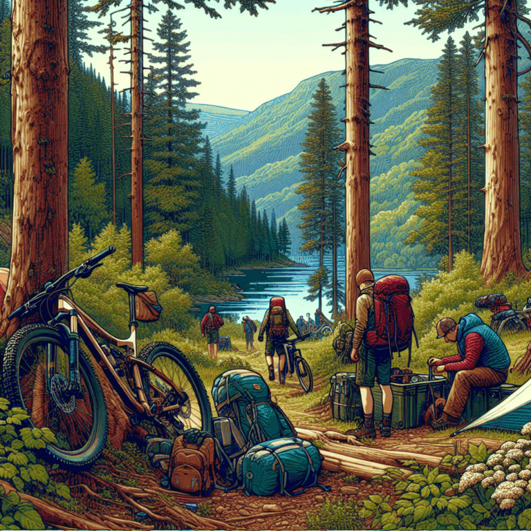 «Preparativos para la Aventura: Explorando La Madrona Trail en el Corazón de la Naturaleza»