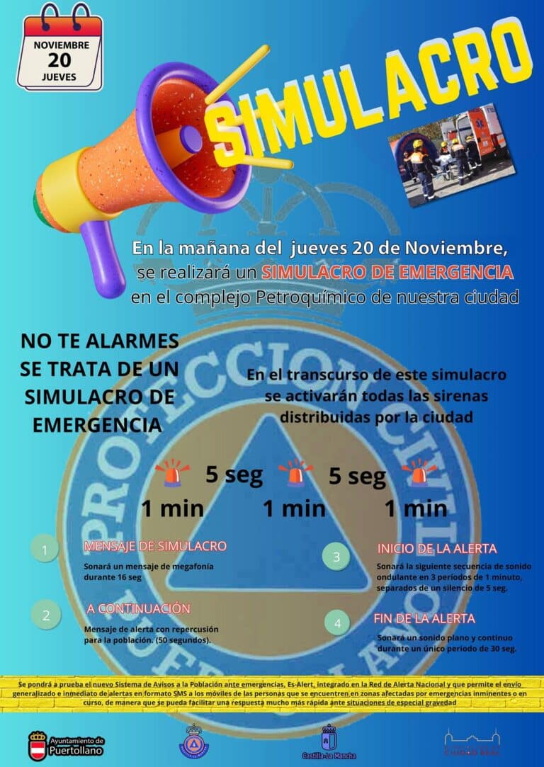 Simulacro en Repsol Butano: Evaluación del Innovador Sistema de Alerta Ciudadana ‘Es-Alert’