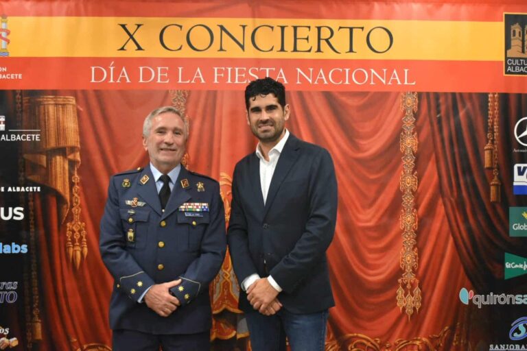 X Concierto de la Fiesta Nacional: Celebración conjunta de la Diputación de Albacete y la Subdelegación de Defensa