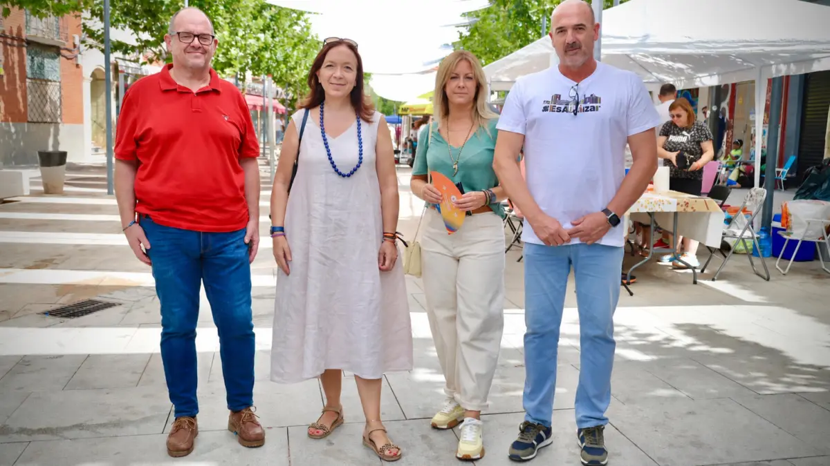 La alcaldesa Rosa Melchor durante el balance de la Feria y Fiestas 2026 de Alcazar de San Juan