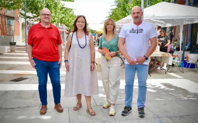 La alcaldesa Rosa Melchor durante el balance de la Feria y Fiestas 2026 de Alcazar de San Juan