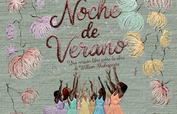 Cartel del festival de fin de curso de la Escuela de Danza Dancea en Alcázar de San Juan