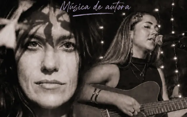 Cartel del concierto de Ángela Huette y Laura Liz en Alameda de Cervera dentro de Escenarios de Verano 2026 en Alcázar de San Juan