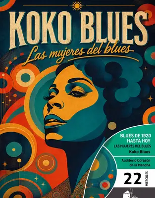 Cartel del concierto Las mujeres del blues de Koko Blues en Escenarios de Verano 2026