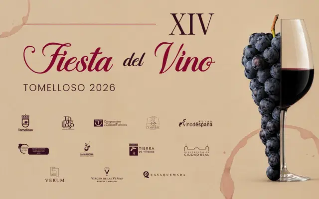 Cartel de la XIV Fiesta del Vino de Tomelloso 2026