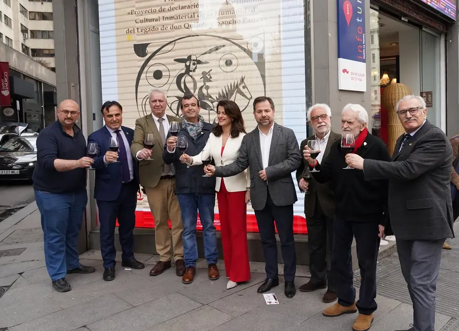 Presentación en Madrid de la candidatura del legado de Don Quijote y Sancho Panza como Patrimonio Cultural Inmaterial de la Humanidad