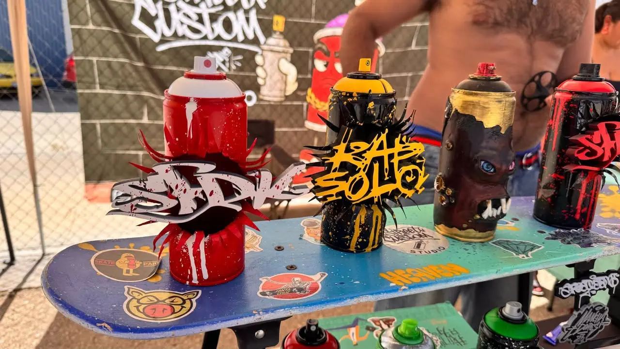Participantes del encuentro de graffiti Manchadores 2026 en Alcázar de San Juan