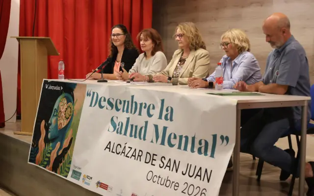 Apertura de las V Jornadas de Salud Mental en el IES Juan Bosco de Alcázar de San Juan
