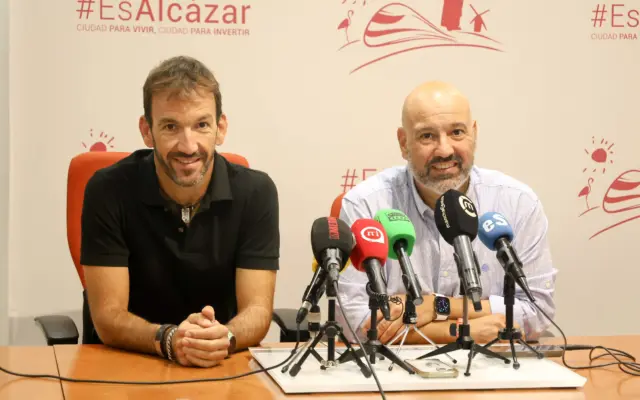 Presentacion del XXVI Duatlon Cross de Alcazar de San Juan en el Cerro de los Molinos