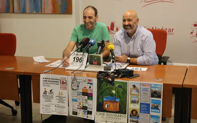 Presentacion de la X Ruta Ciclista de Cine Solidario de Alcazar de San Juan