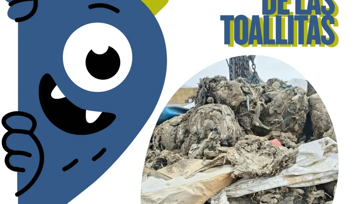 Campaña de Aguas de Alcázar contra las toallitas, No alimentes al monstruo de las toallitas
