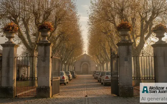 Entrada del Cementerio Municipal de Alcázar de San Juan