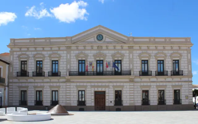 Fachada del Ayuntamiento de Alcázar de San Juan