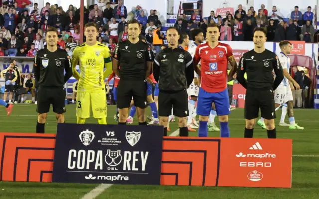 Partido de Copa del Rey entre el Sporting de Alcázar y el Málaga CF en el Campo Municipal Manuel Delgado Meco